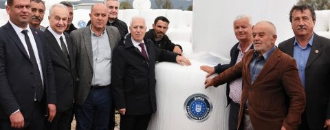 Bursalı Çiftçilere Silaj Paketleme Desteği
