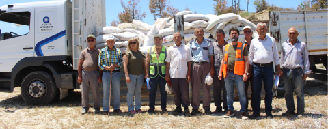 Dolu Afeti Nedeniyle Zarar Gören Çiftçilere Gübre Desteği
