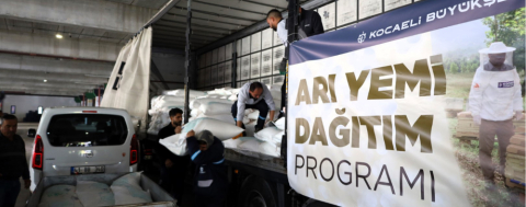 Kocaeli'de Arıcılığa Destek Sürüyor