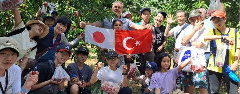 Kültür Köprüsü Kirazla Kuruldu