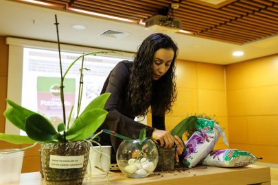 Büyükşehir Belediyesi'nden Orkide Bakımı Eğitimi