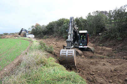 Büyükşehir Tarım Arazilerini Taşkınlara Karşı Koruyor