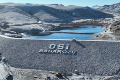 Ulaş Baharözü Barajı'nda Su Tutuldu