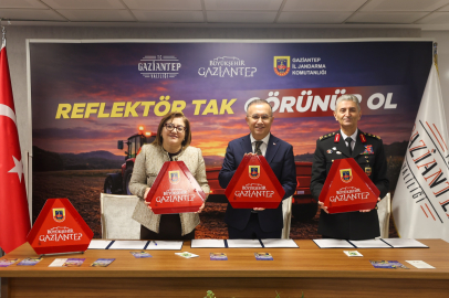 Çiftçilere Reflektör Dağıtımı İçin Protokol İmzalandı
