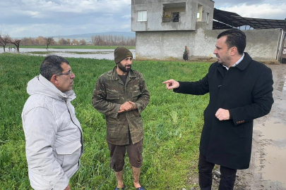 Besi Çiftliklerini ve Tarım Arazilerini Su Bastı Üretici Destek Bekliyor