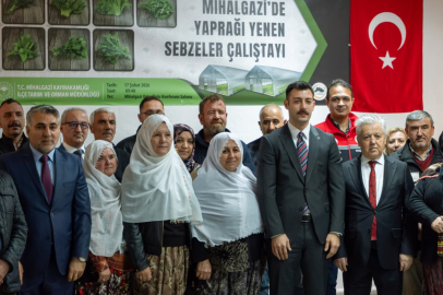 Mihalgazi'de Yaprağı Yenen Sebzeler Çalıştayı Düzenlendi