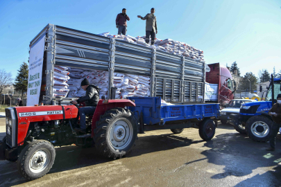 Başkentli Üreticiye Bir Milyon 500 Kilogram Nohut Tohumu Desteği