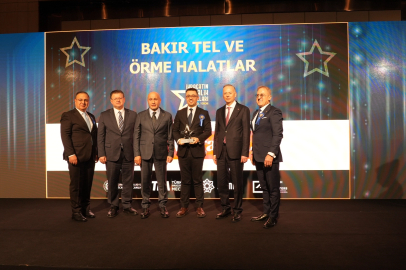 Mega Metal’e İhracatın Metalik Yıldızları’nda “Bakır Tel ve Örme Halatlar” Kategorisinde İkincilik Ödülü