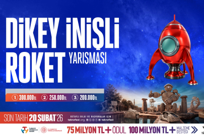 TEKNOFEST Dikey İnişli Roket Yarışması Başlıyor