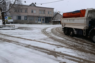 Nilüfer’de Kar Mesaisi