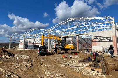 Kandıra Fındık Deposu’nda Yapısal İmalatlar Tamam