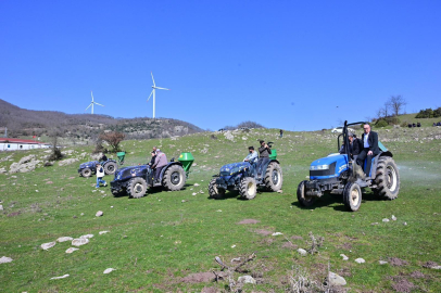 Kırkağaç’ta Verim Artıran Gübreleme Desteği
