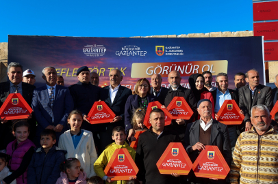 "Reflektör Tak, Görünür Ol" Projesinde İlk Dağıtım Yapıldı