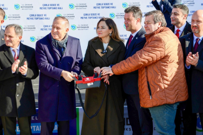 Modern Hal Çorlu'da Yükseliyor