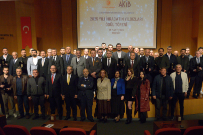 Yaş Meyve Sebze İhracatının Yıldızları Mersin'de Ödüllendirildi