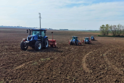 Karacabey Tarım İşletmesinde Ekiliş Çalışmaları Başladı