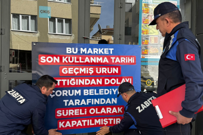 Zincir Market Şubesine Kapatma Cezası