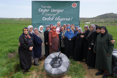 Başkan Melek Mızrak Subaşı’ndan Yeniköylü Çiftçilere Destek