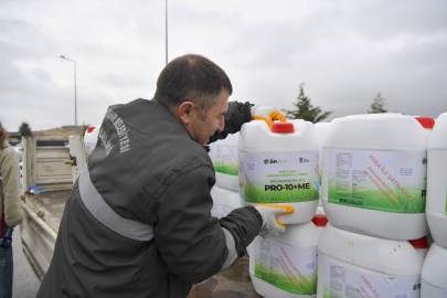 Ankara Büyükşehir'den Yüzde 50 Hibeli Sıvı Gübre Desteği