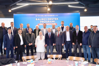 Kocaeli’de Balıkçılara Büyük Destek