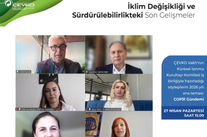 ÇEVKO’dan COP31 Öncesi Kritik Gündem: İklim, Finansman ve Gençlik Masaya Yatırıldı