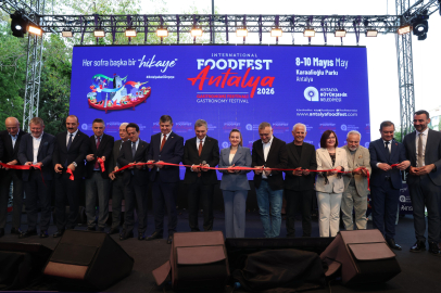 5.FoodFest Antalya Uluslararası Gastronomi Festivali Kapılarını Açtı