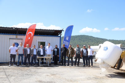 Bursa Büyükşehir'den Üreticiye Kaba Yem Desteği