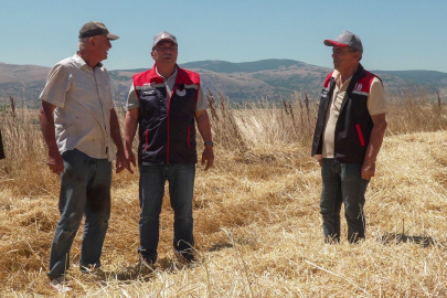 Eskişehir’de Arpa Hasadında Yüzler Gülüyor