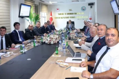 Tarımsal Üretimin Planlanmasında Yeni Yol Haritası Belirlendi