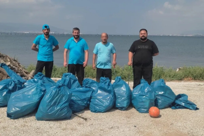 Kocaeli’nin Kıyı Şeritleri 10 Ton Atıktan Arındırıldı