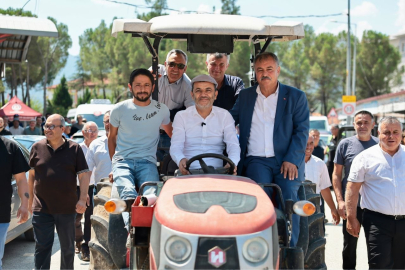 Denizli Büyükşehir’den üreticiye mazot desteği