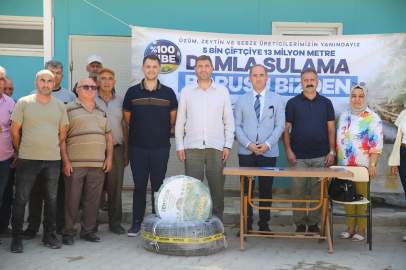 Kula’da Çiftçinin Sulama Yükünü Hafifletecek Destek