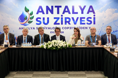 ''Antalya Su Zirvesi'' Öncesinde Su Diyaloğu Toplantıları Yapıldı