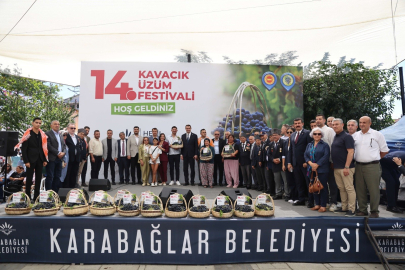 14. Kavacık Üzüm Festivali Coşkuyla Başladı