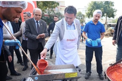 Osmangazi’de 30 Ton Domates Salçaya Dönüştürüldü