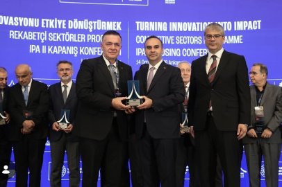 Antep Fıstığı İşleme Tesisi’ne Ödül