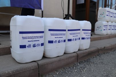 Büyükşehirden Üreticiye Sıvı Gübre Desteği
