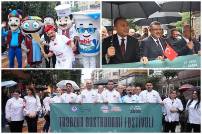 Trabzon Gastronomi Festivali Coşkulu Bir Kortej Yürüyüşüyle Başladı