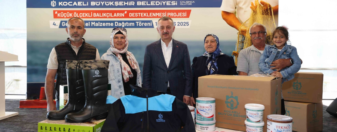 Küçük Ölçekli Balıkçılara Malzeme Desteği