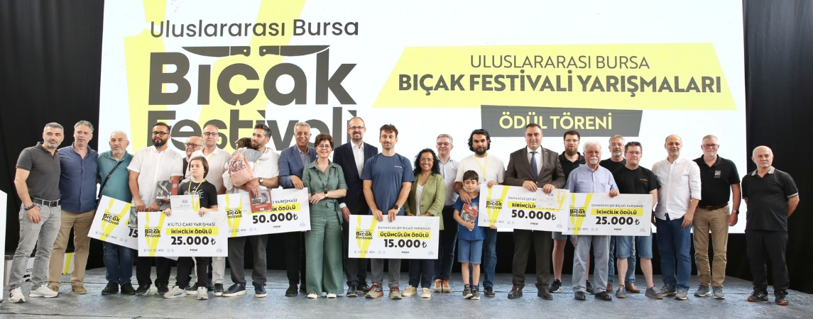 Bıçağın Ustaları Ödüllendirildi