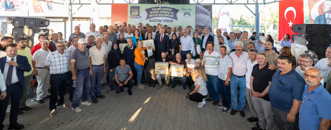 Destek Büyükşehir’den Üretim Çiftçi’den!