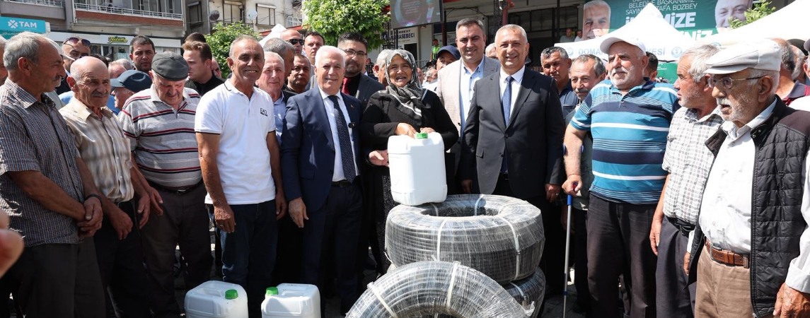 Bursa’dan Domaniç’e Tarımsal Destek