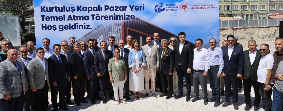 Kurtuluş Kapalı Pazar Yeri’nin Temeli Atıldı 