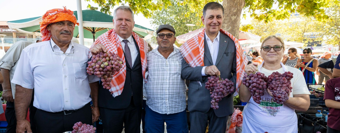 Urla’nın Geleneksel Bağbozumu Şenliği Başladı