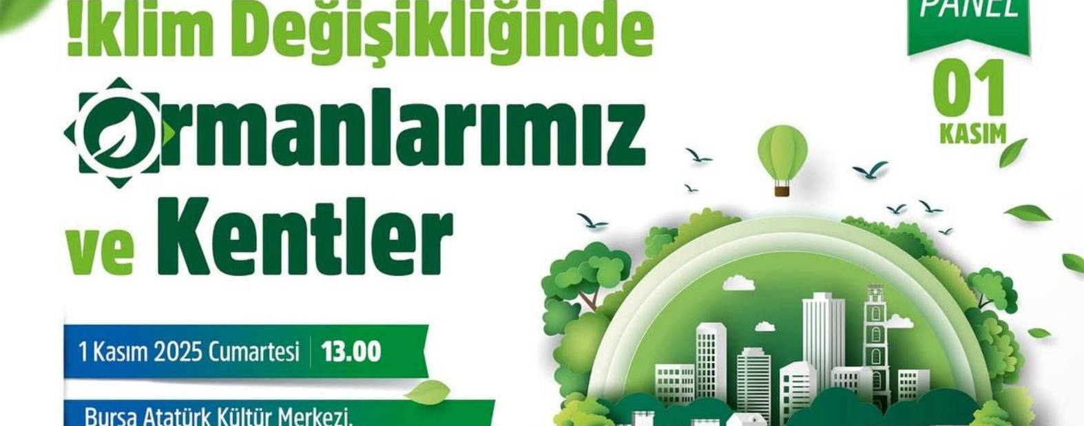 İklim Değişikliği Bursa'da Masaya Yatırılacak