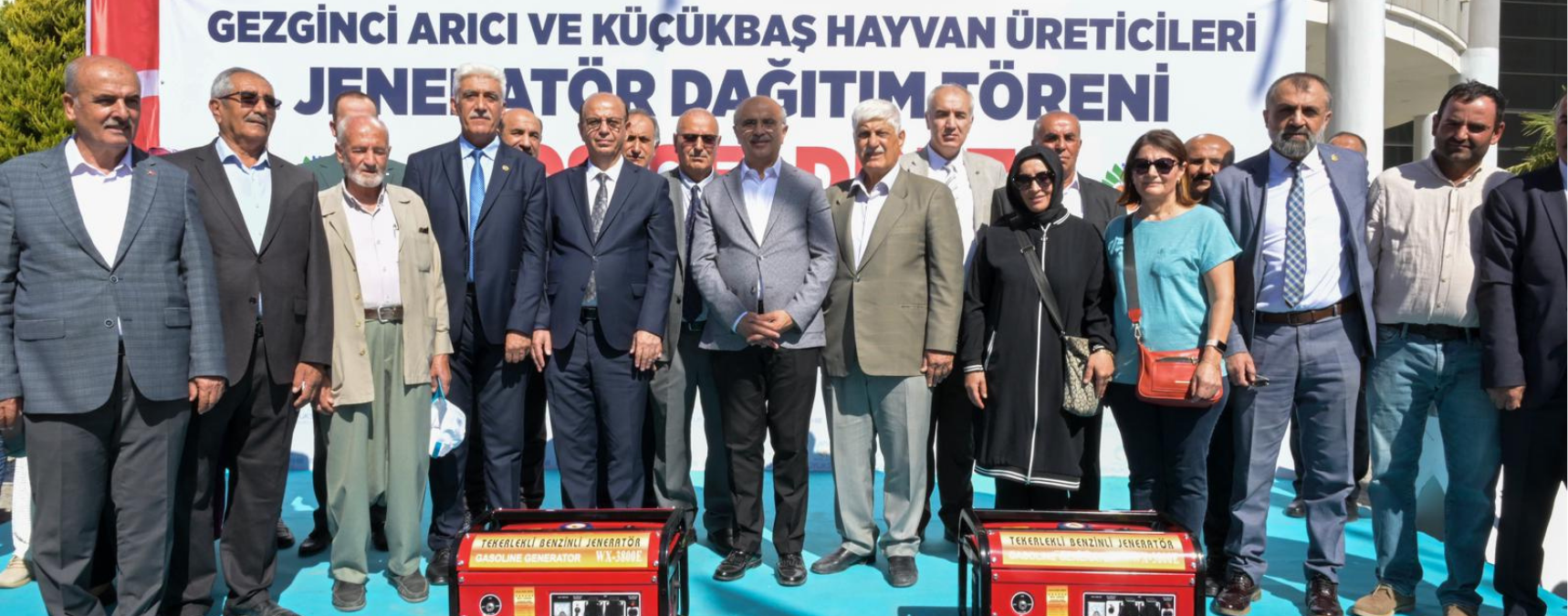 Malatyalı Üreticilere Jeneratör ve Sıvat Desteği