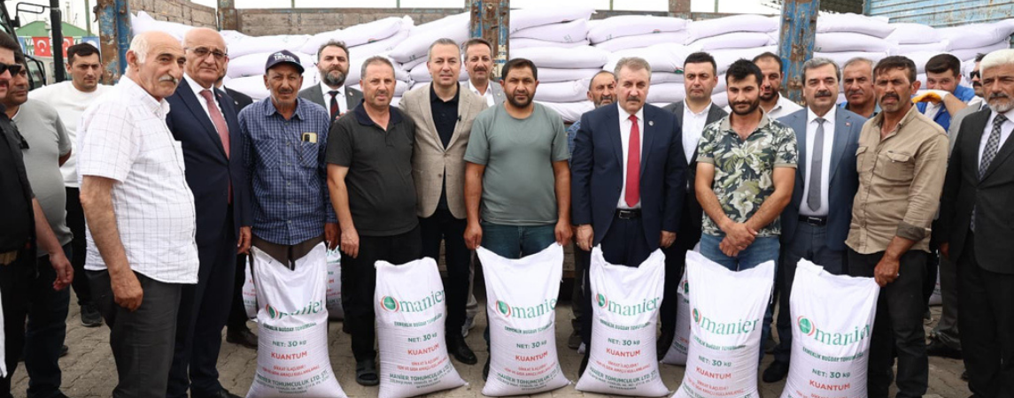 Sivas Belediyesi'nden Çiftçilere Yerli Tohum Desteği