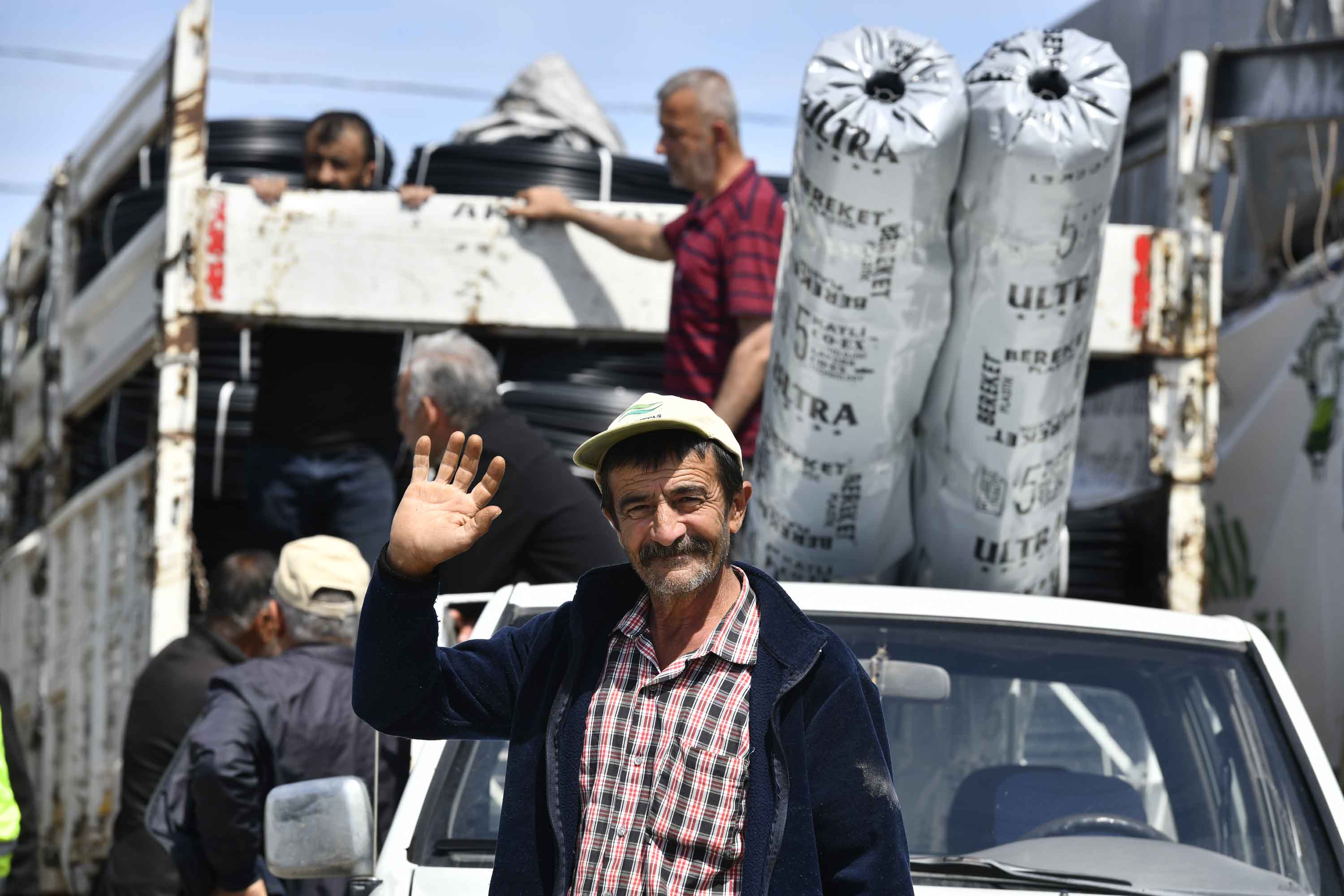 Çiftçilere Sera Malzemesi Desteği